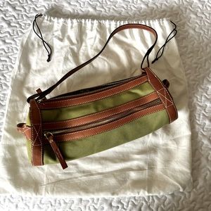 Kate Spade Green Bag with Floral Interior